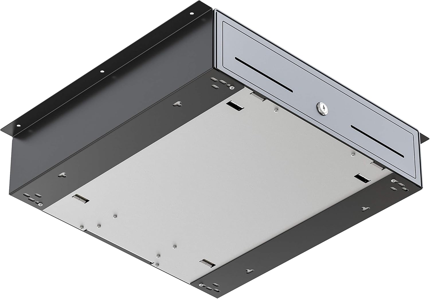 Heavy Duty Steel Mounting Brackets for Cash Drawer, Pack of 2 D5627