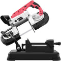 Portable Band Saw with Removable Alloy Steel Base, 10A 1100W Motor, 5-inch Deep Cut E9056