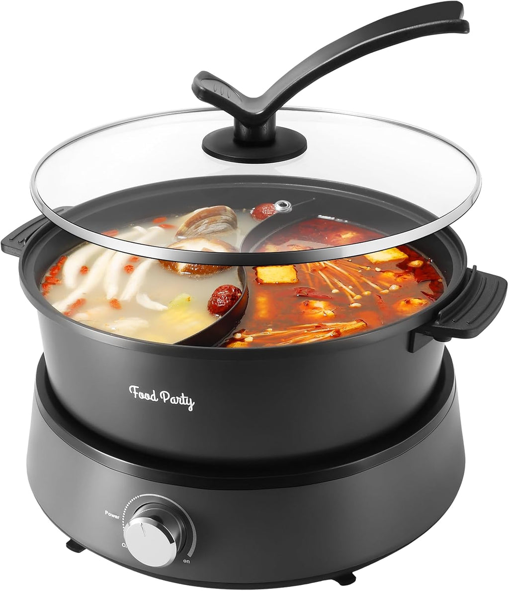 Electric Dual Sided 5L Non-Stick Hot Pot M50614