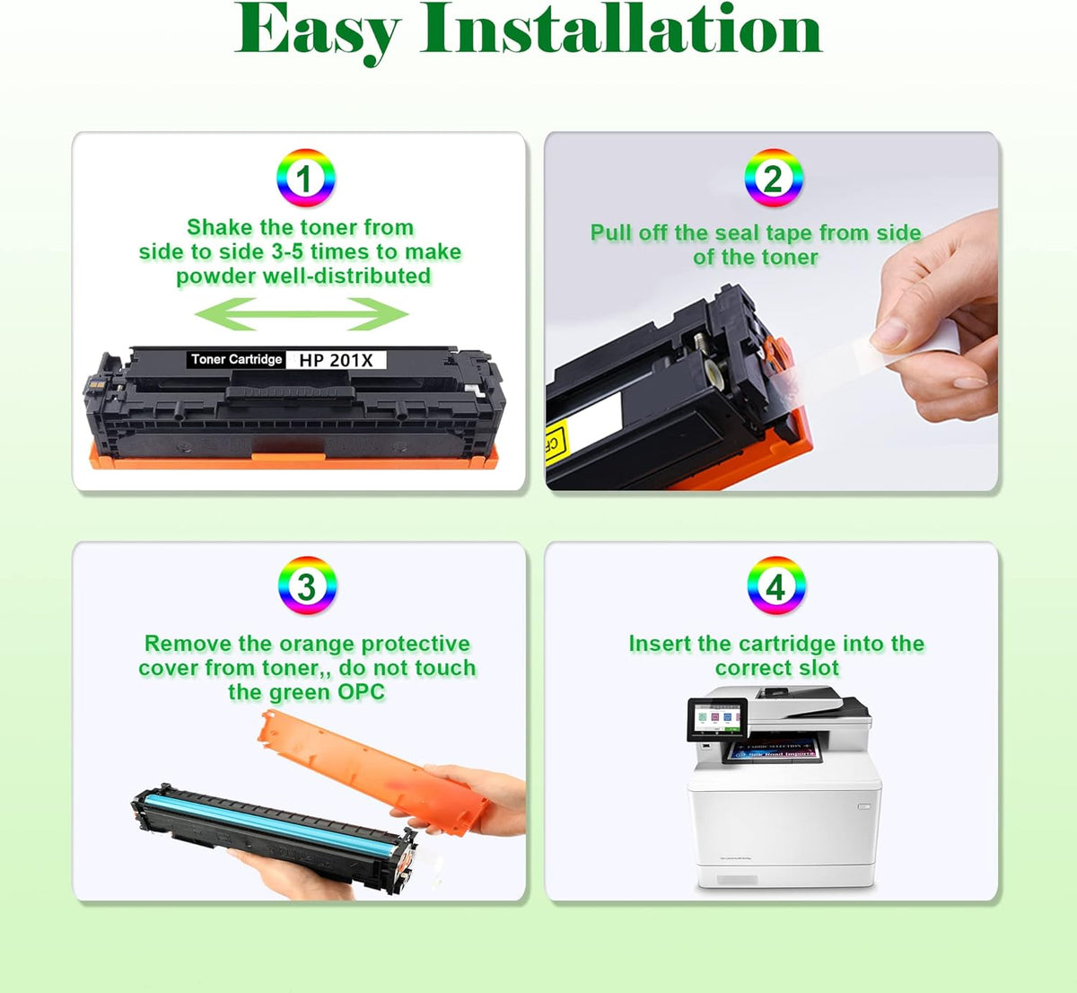 2 Pack Black High-Yield Toner Cartridge I54050