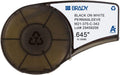 Black on Yellow Heat Shrink Tubing, .335" Width, 7' Length, Pack of 2 V6227