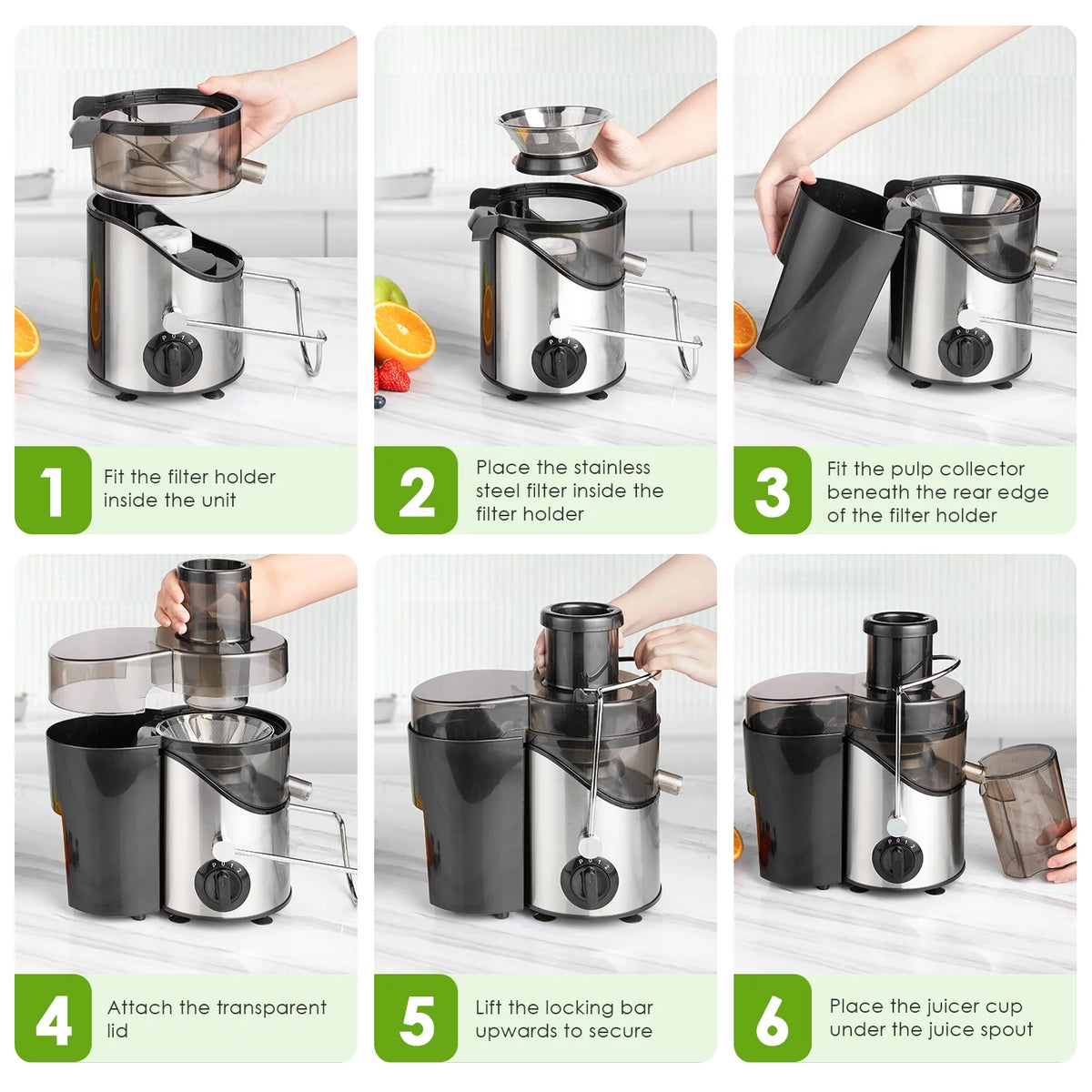 Stainless Steel Juicer Extractor Z184