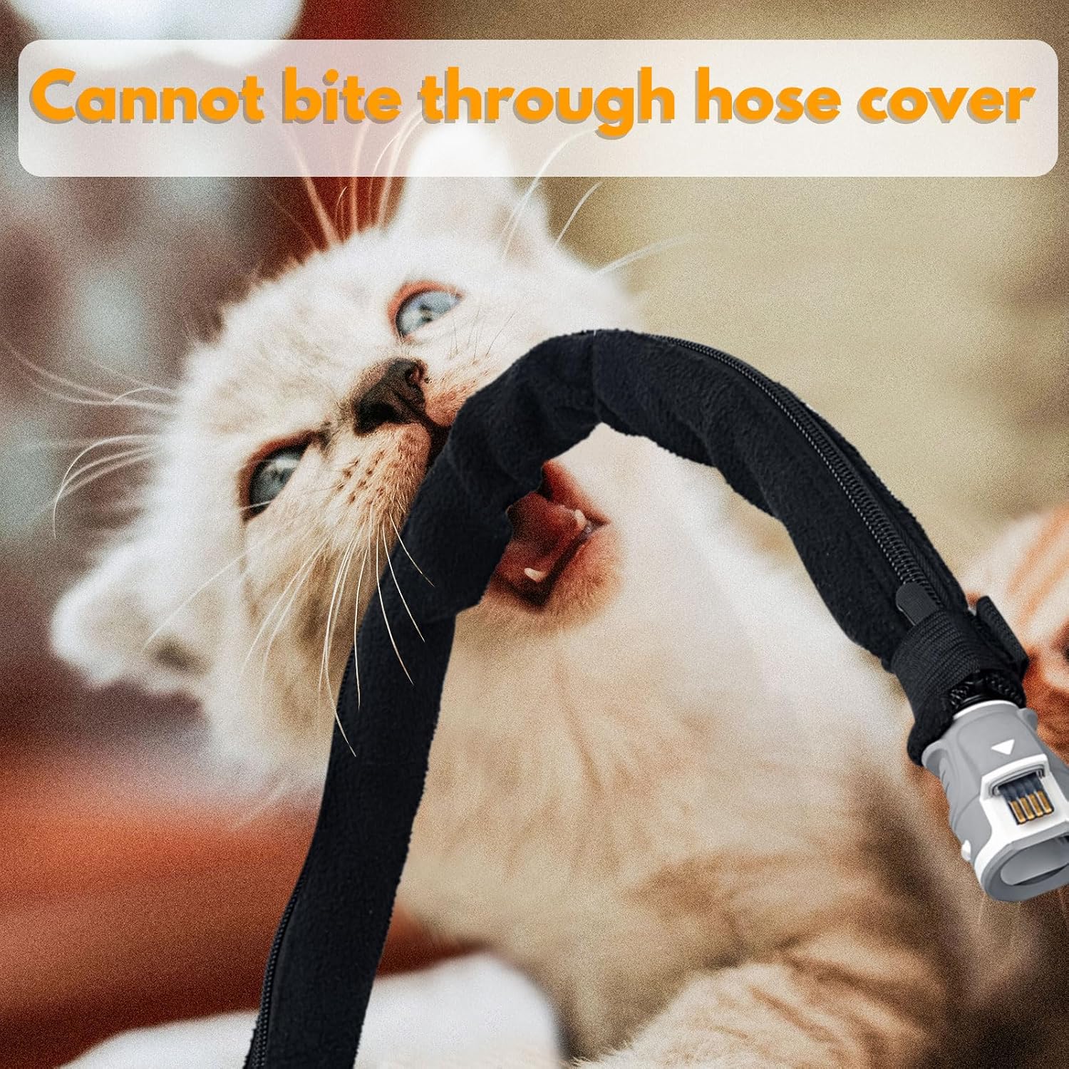 6.3ft CPAP Hose Cover with Full Zipper E1225