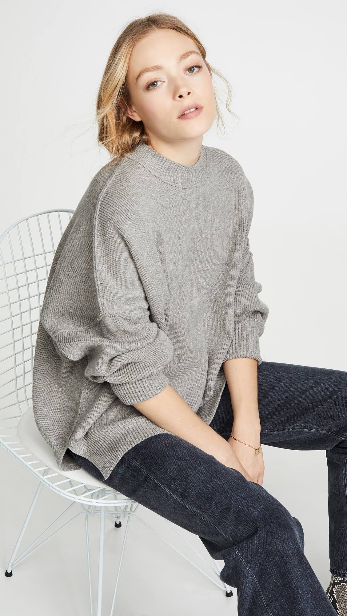 Heather Grey Tunic U6596