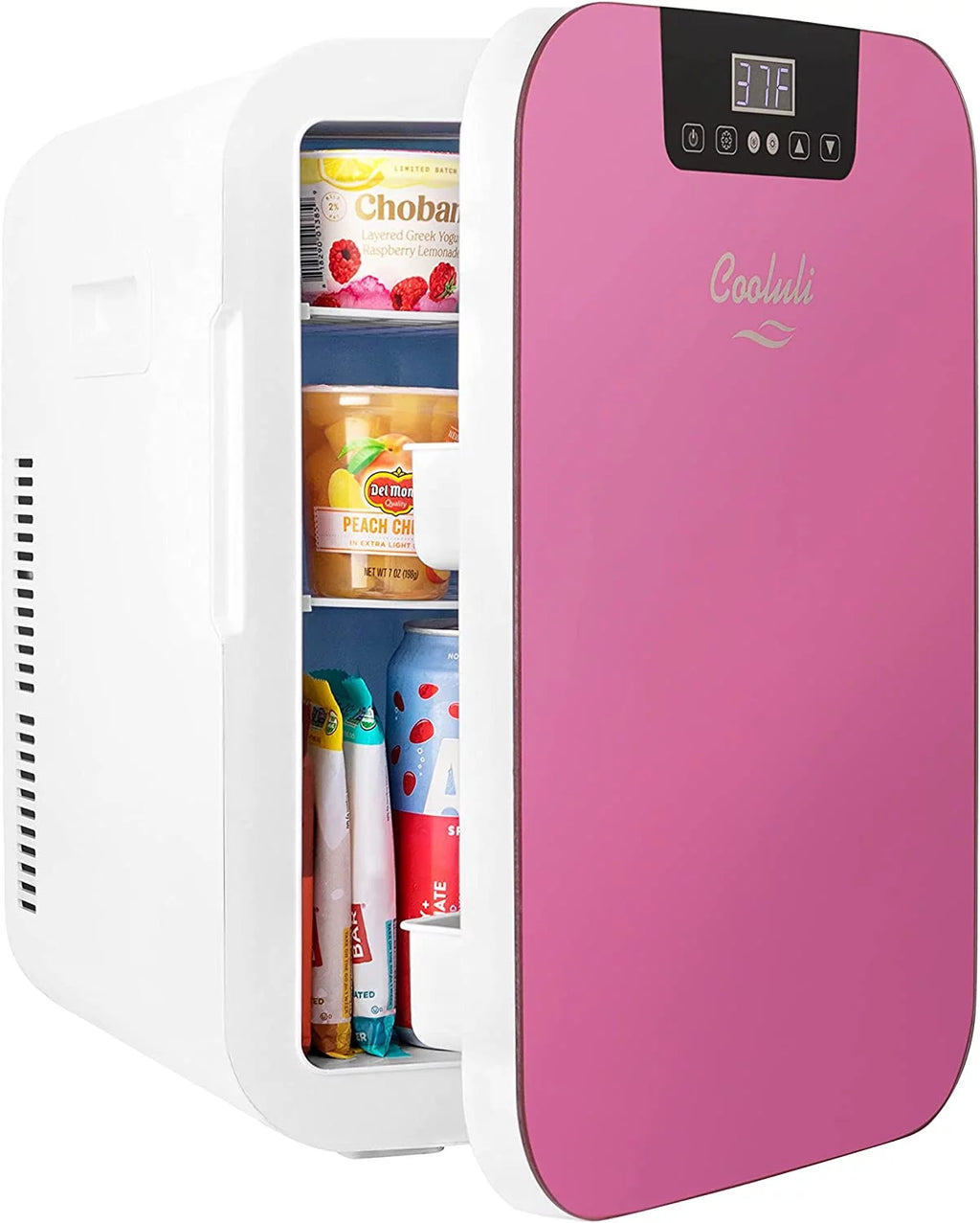 20L Mini Fridge with Glass Front and Digital Temperature Control T415