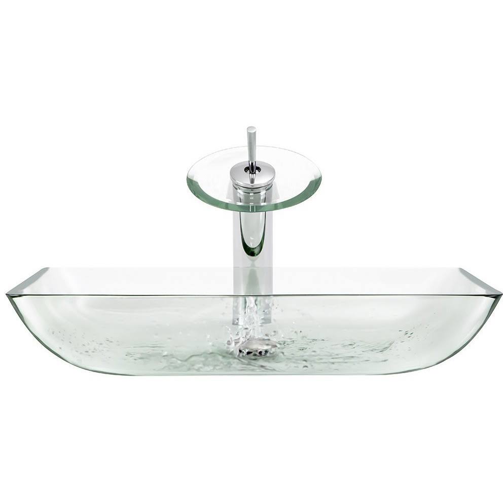 Turquoise/Brushed Nickel Vessel Sink K4814