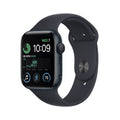 Apple Watch SE 2nd Generation GPS 44mm Midnight Aluminum Case Sport Band D85295