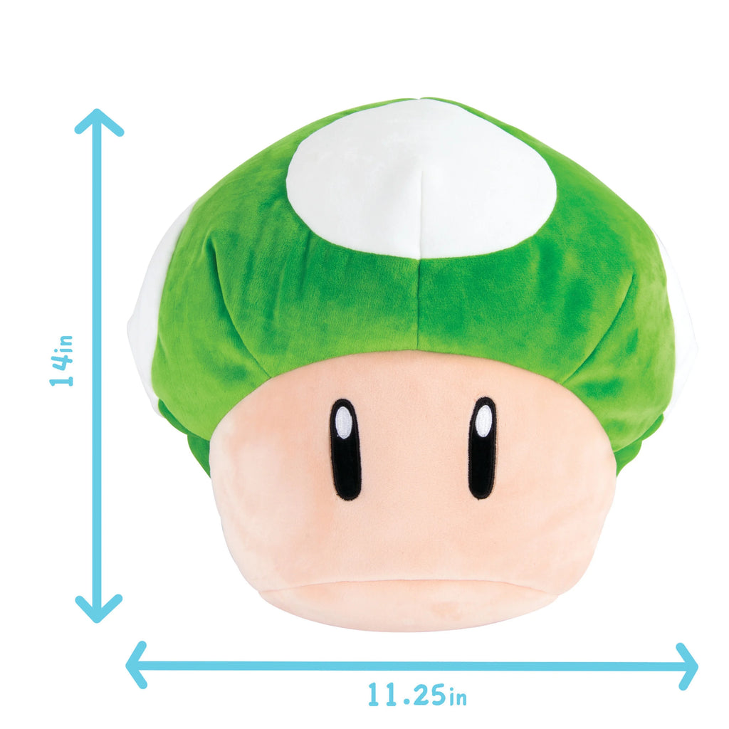 12" Super Mario Mega 1-Up Mushroom Plush Stuffed Toy G6210