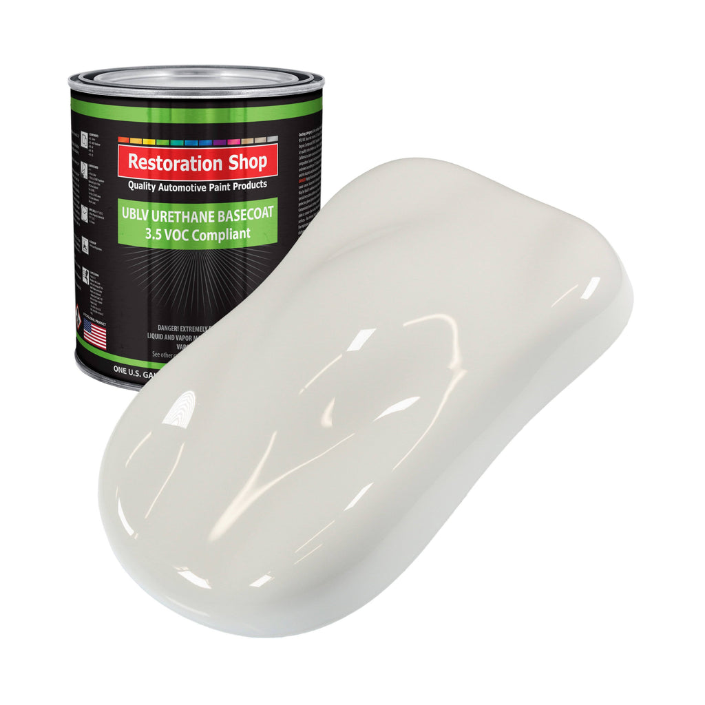 White 1 Gallon Low VOC Urethane Basecoat Car Auto Body Paint U83411