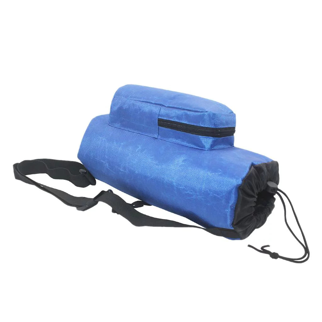 Oxygen Cylinder Tank Holder Backpack Sleeve Bag With Adjustable Shoulder Strap And Side Pockets Y83035