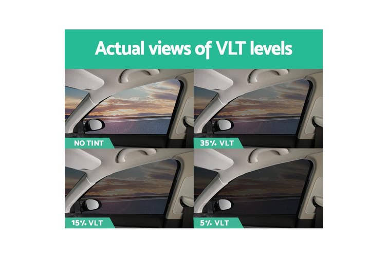 Black Window Tint Film 76cm x 7m VLT 35% V581044