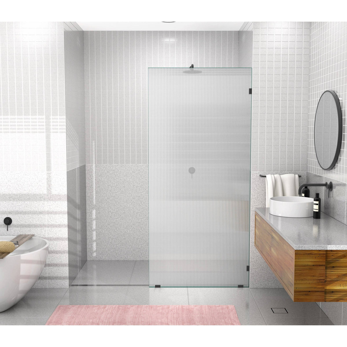 Frameless Fixed Glass Panel Y7505