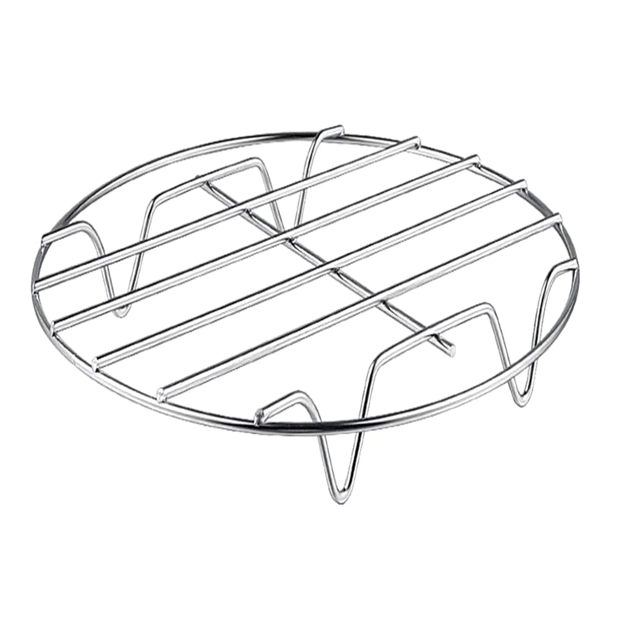 10Pcs Air Fryer Accessory Kit Baking Pan Rack Pizza Tray Metal Holder Cupcake Mould Set X22423