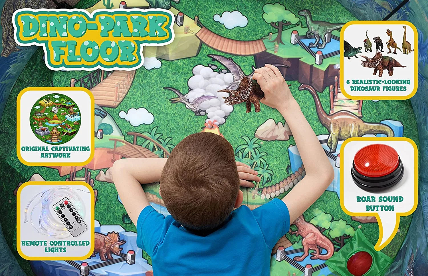 Dinosaur Pop-Up Kids’ Tent K776
