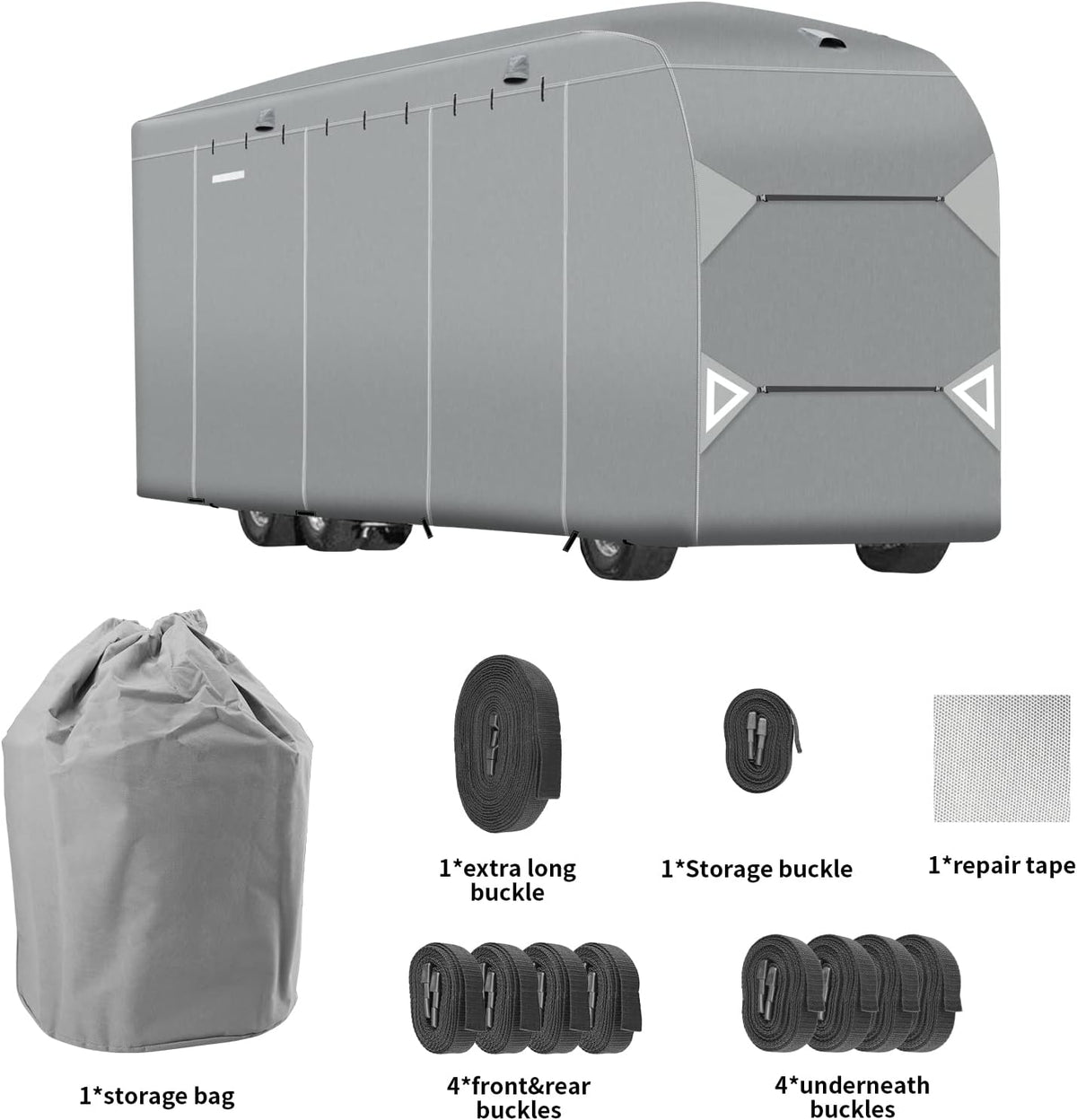 Class A RV Cover for 40-43’ with Side Door Access A330203