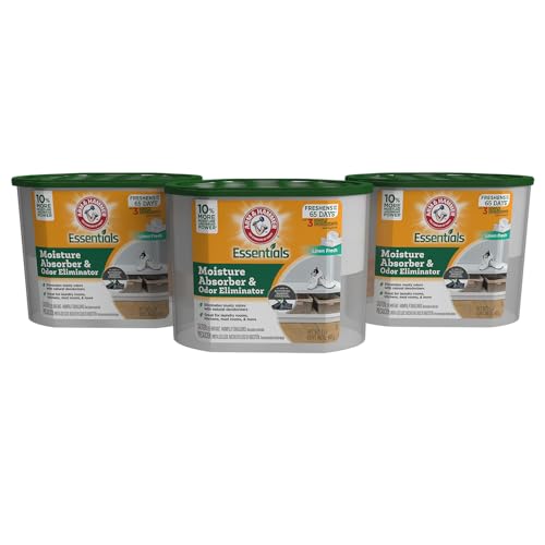 Fragrance Free Disposable Moisture Absorber and Odor Eliminator Tub, 1 lb. Y62620