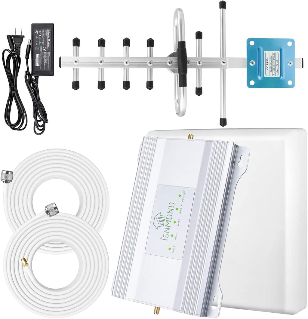 Cell Signal Booster for Home Boosts 4G LTE & 5G up to 6,000 sq ft R4936