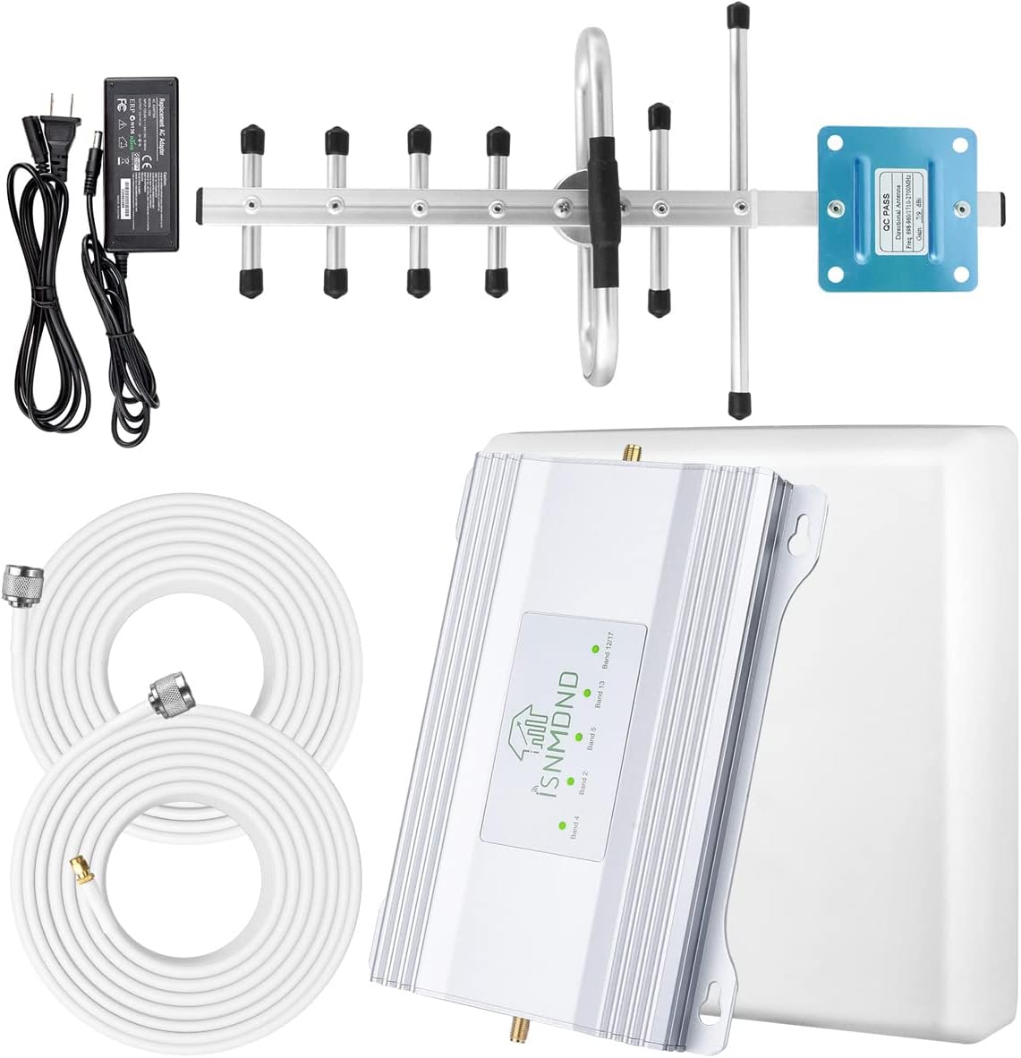 Cell Signal Booster for Home Boosts 4G LTE & 5G up to 6,000 sq ft R4936