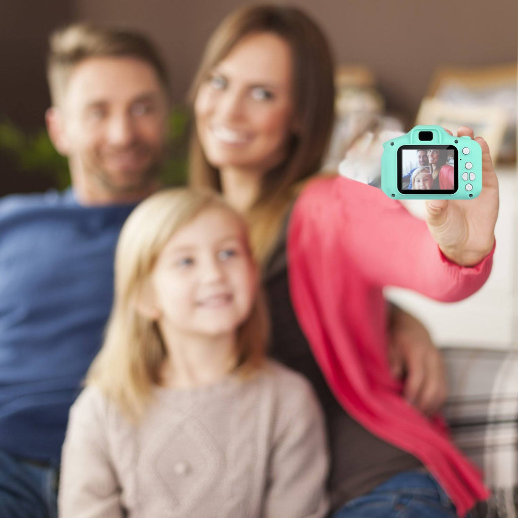 Green 2-Pack 1080p Digital Kids Camera with 32GB SD Card J162270