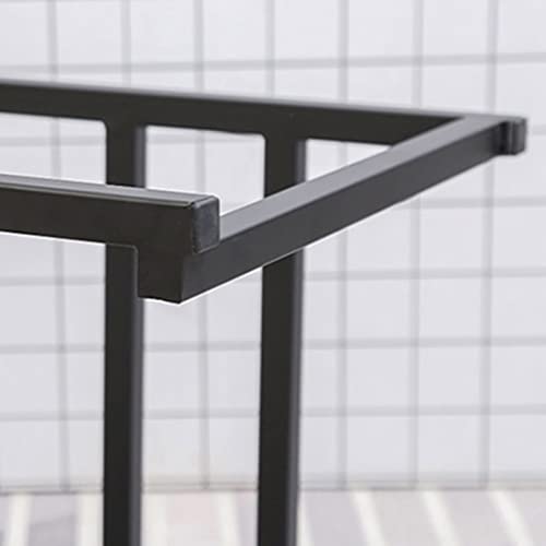 Set of 2 Low Back Wrought Iron Bar Stools W5741