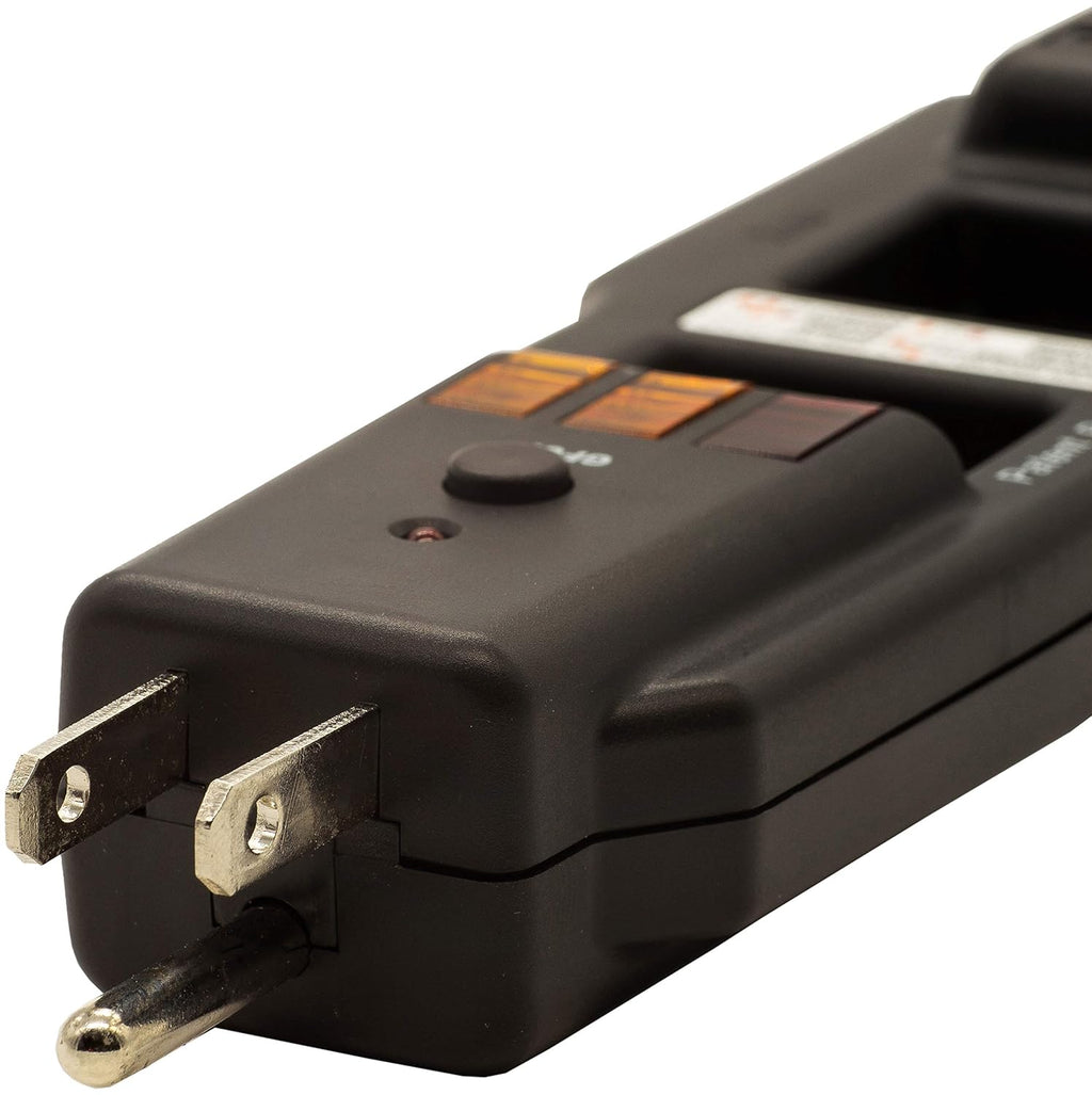 AC Line Splitter and GFCI Outlet Tester with 5 Visual Indicators T7371