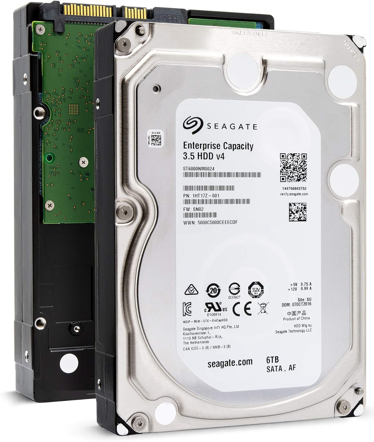 6TB 7200 RPM SATA 6Gb/s 3.5-Inch Hard Disk Drive F258737