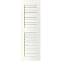 18 in. x 36 in. Primed Louvered Shutters Pair F921196
