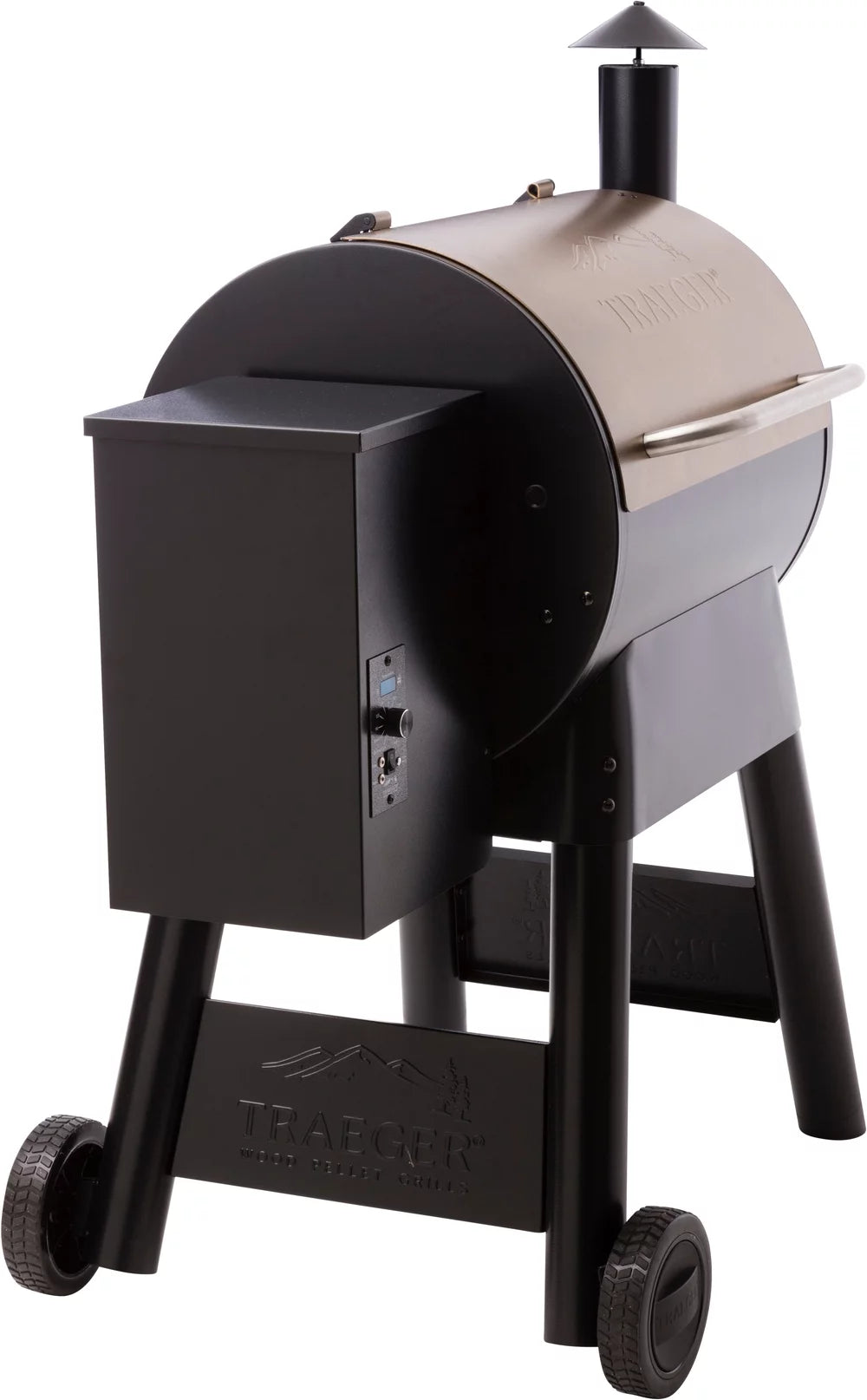 Bronze Wood Pellet Grill and Smoker O21338