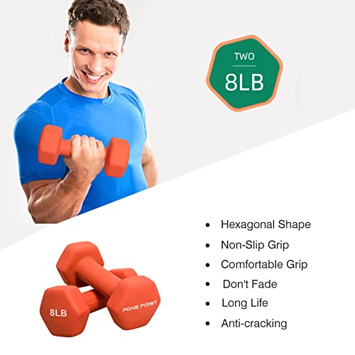 Neoprene Dumbbell Pairs 2LB 3LB 5LB 8LB 10LB B35263