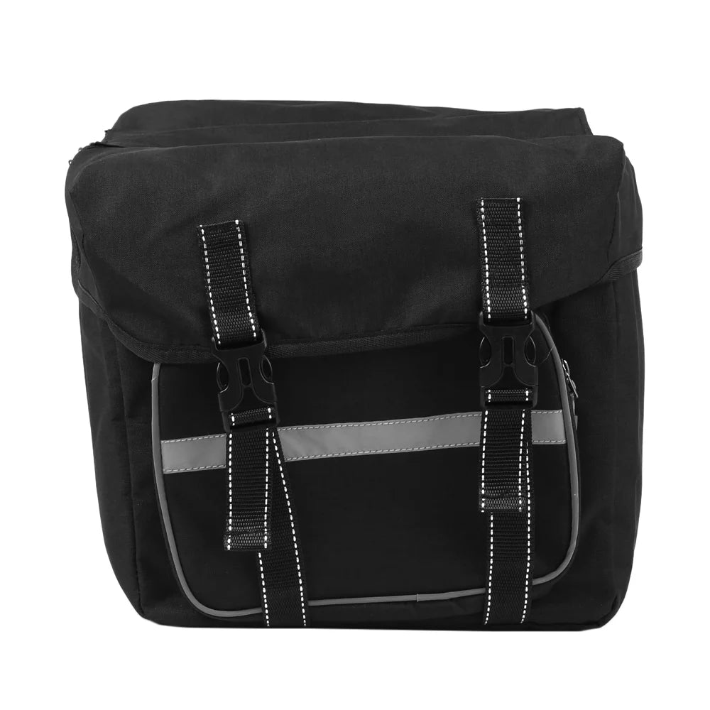 Bike Pannier Double Side Bag with Two Zipper Pouches D94895
