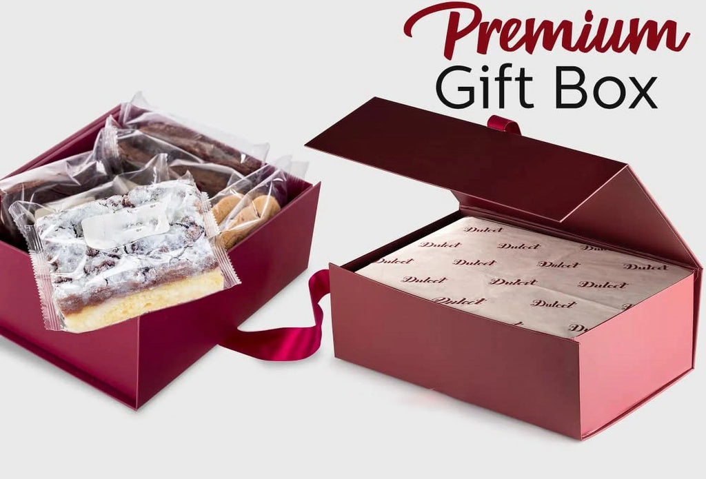 Gourmet Food Gift Basket with Assorted Brownies, Crumb Cakes, Rugelah, and Muffins B7478