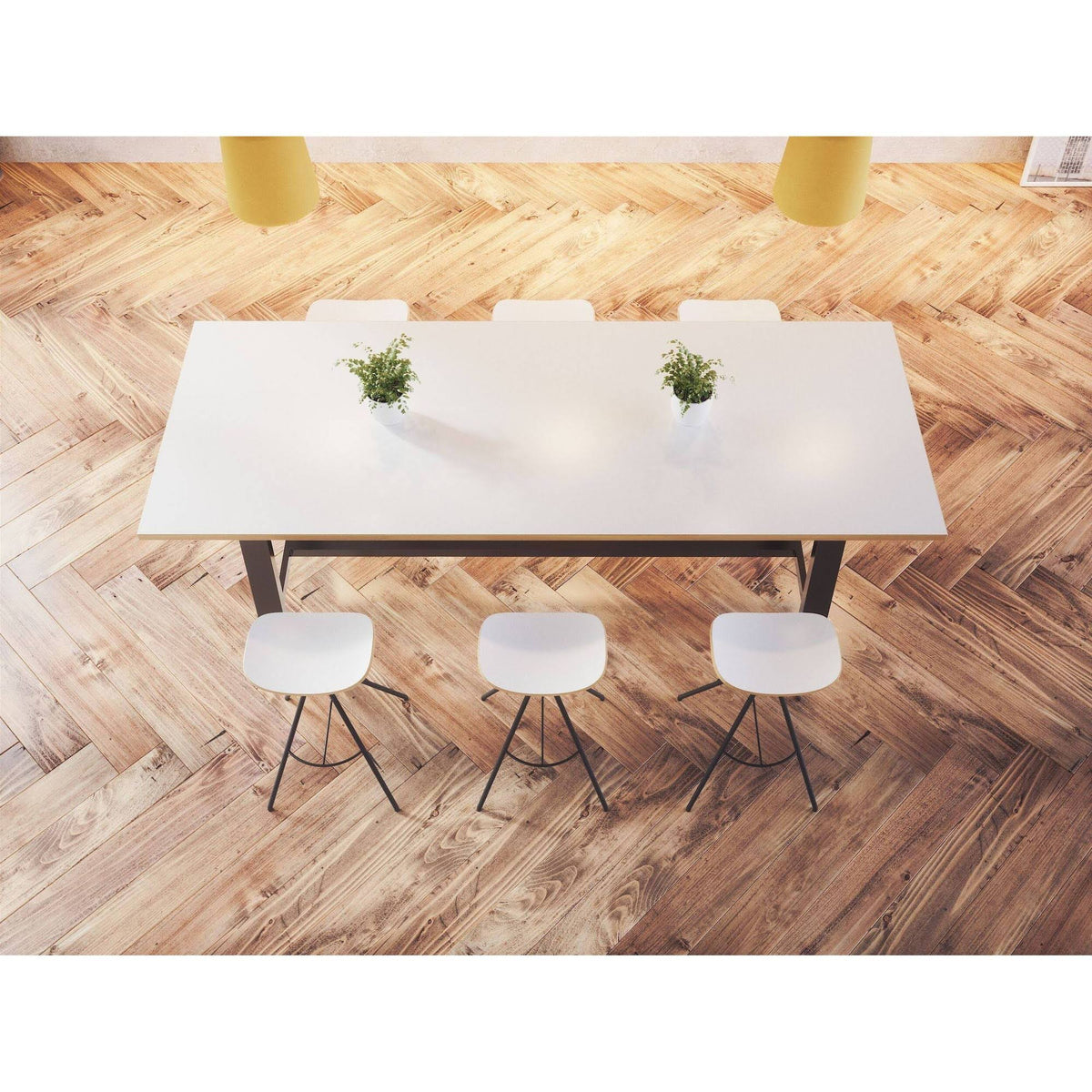 Espresso Laminate Barstool M621