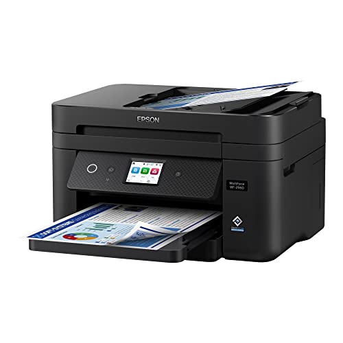 Wireless All-in-One Printer with Scan, Copy, Fax, Auto Document Feeder, Automatic 2-Sided Printing, Black I7819