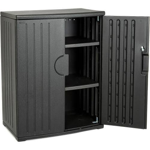 Black Storage Cabinet Z53216