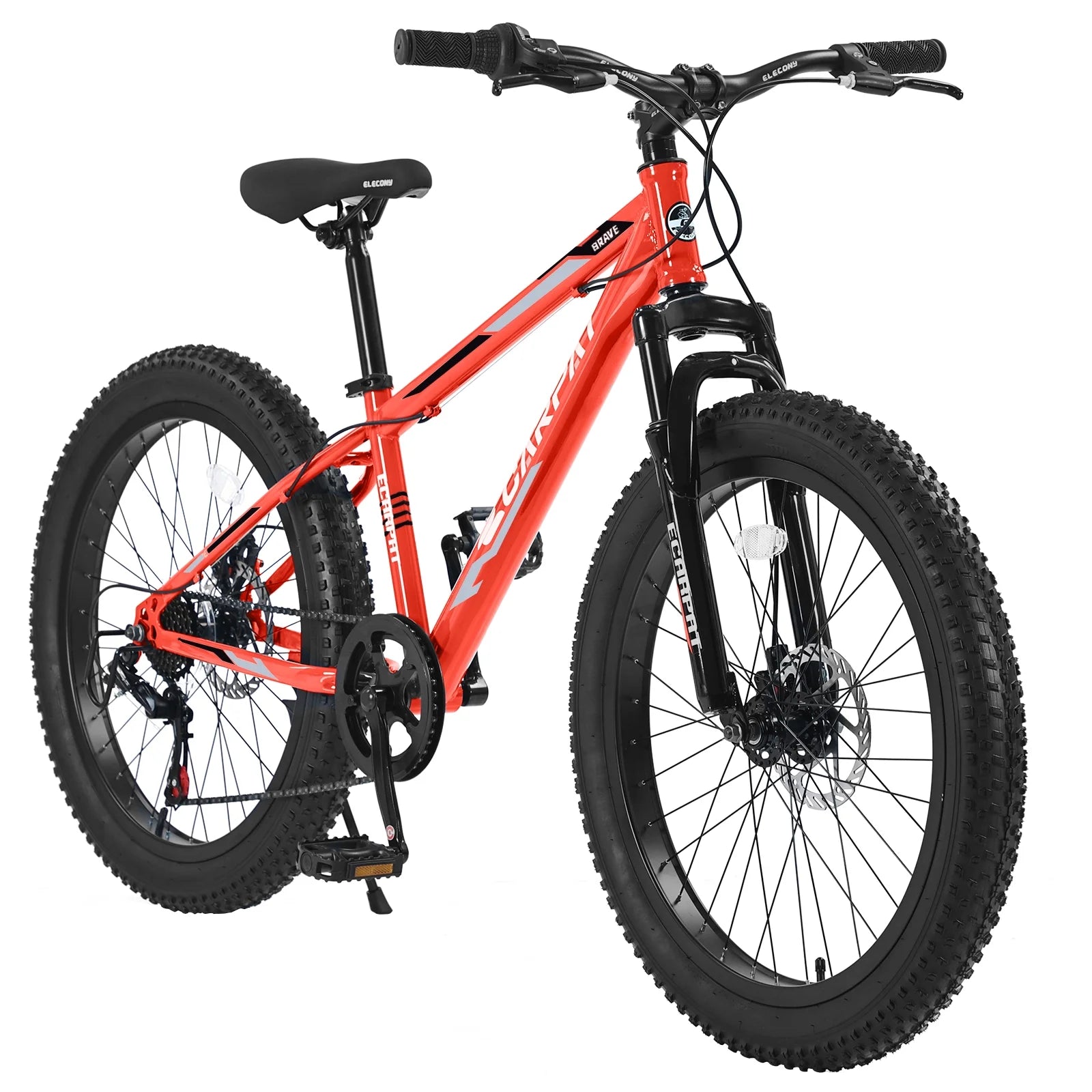 24" Mountain Bike with Shimano 7 Speeds Suspension Steel Frame X967