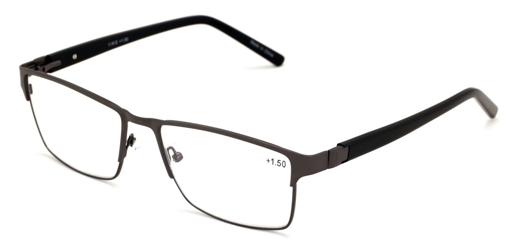 Extra Large Metal Reading Glasses Z750