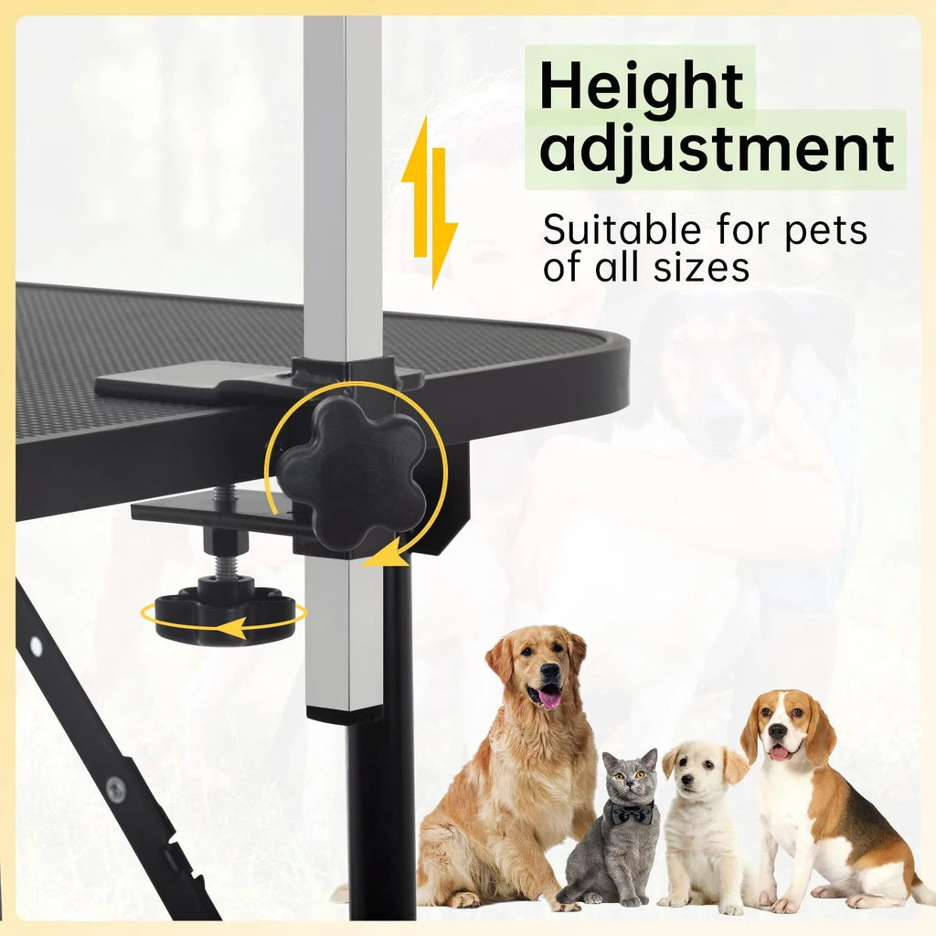 32in Foldable Adjustable Pet Grooming Table N7380