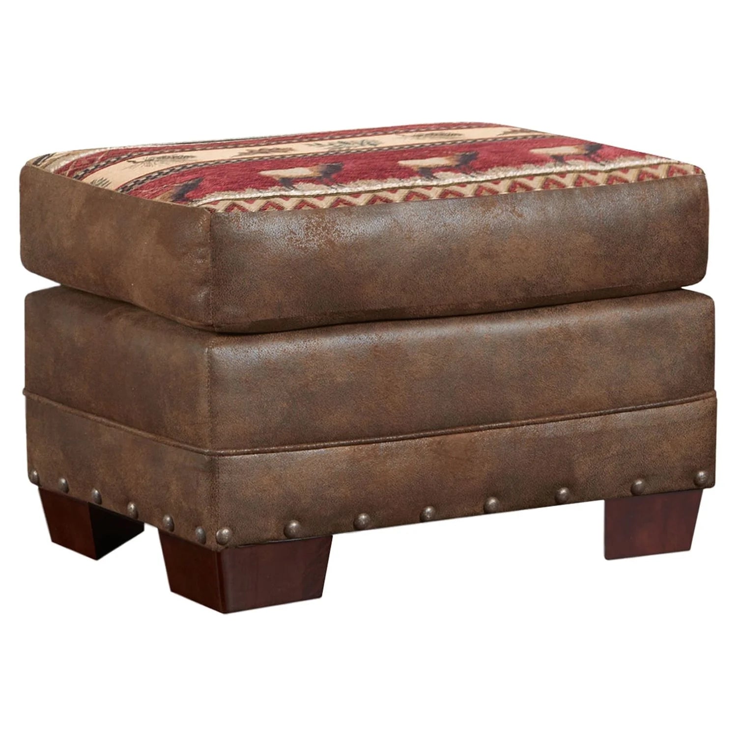 4-piece Microfiber Sofa Set in Brown Q613