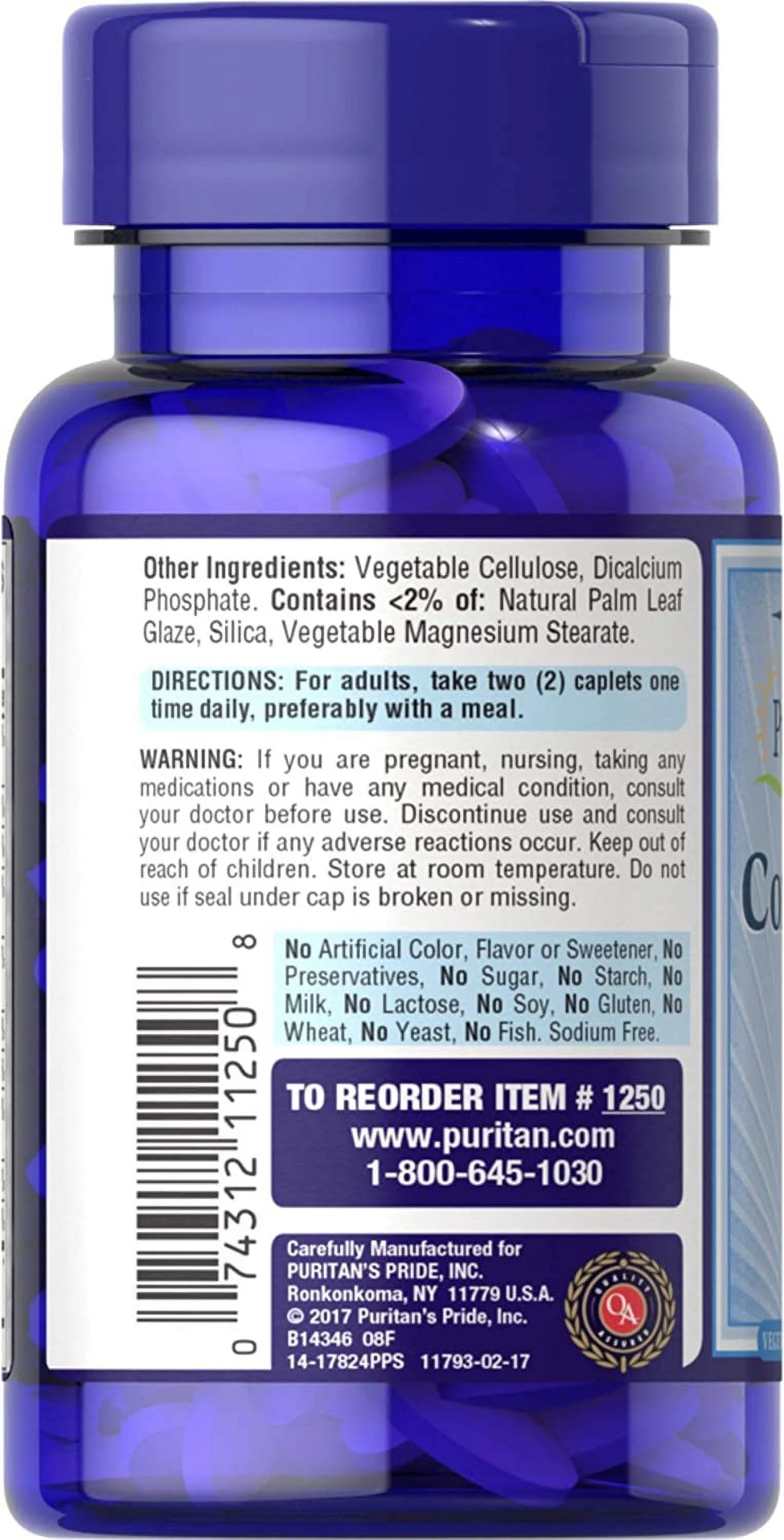 Vitamin B Complex 100 Caplets J1939
