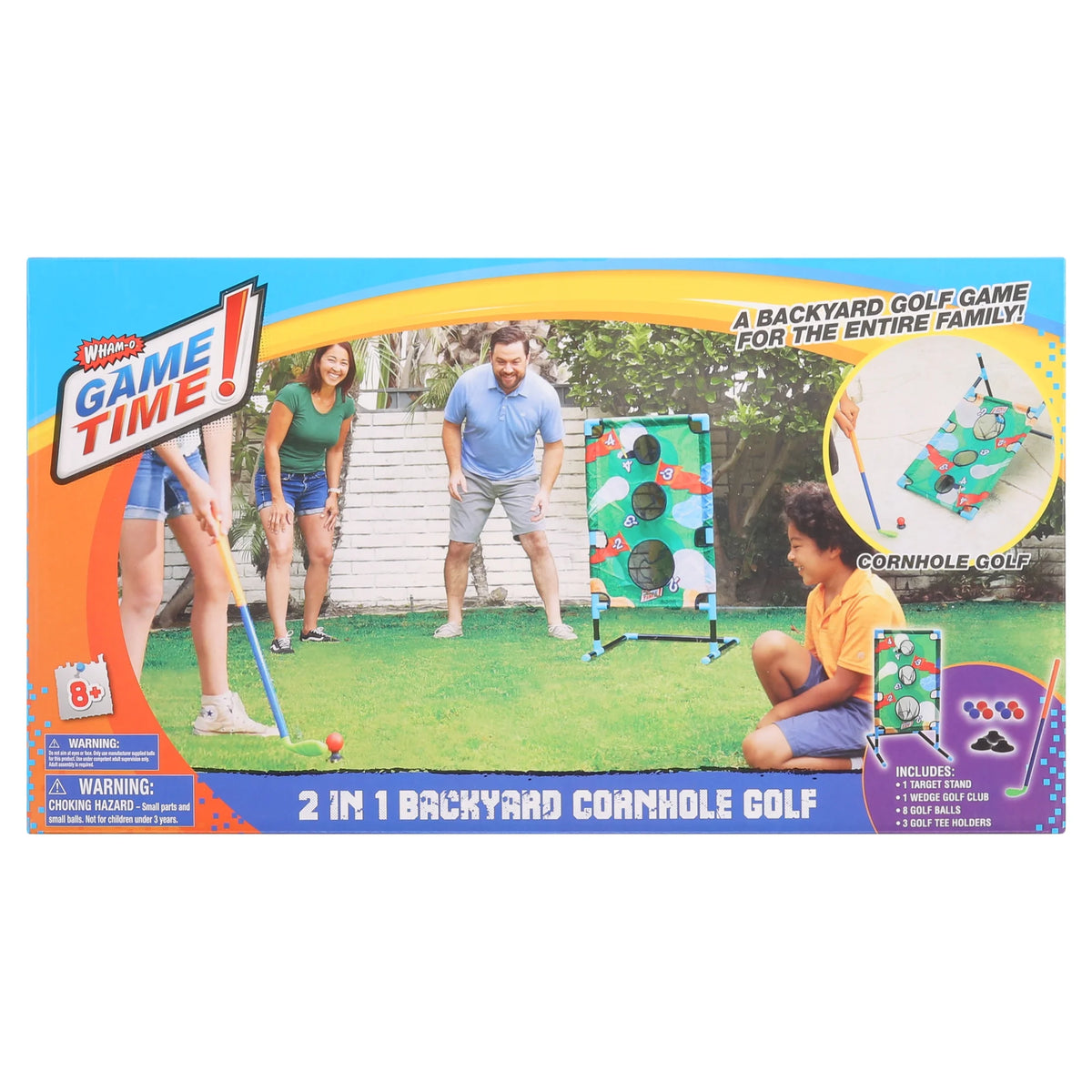 2 in1 Backyard Cornhole and Golf Set O84270