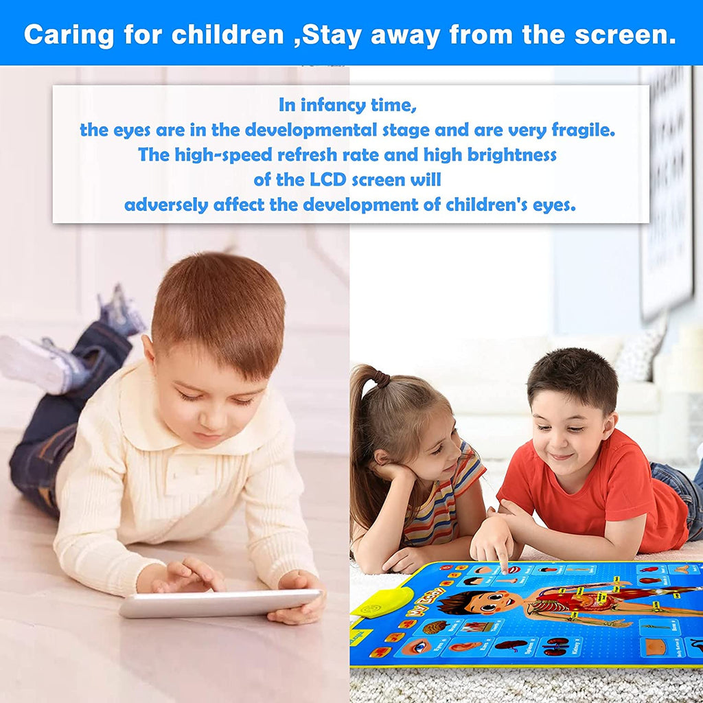 Electronic Interactive Body Talking Poster Learn Names & Facts & Games & Songs of Body Learning Toys for 3,4,5,6,7,8,9 Year Old Boys & Girls Anatomy for Kids X542631