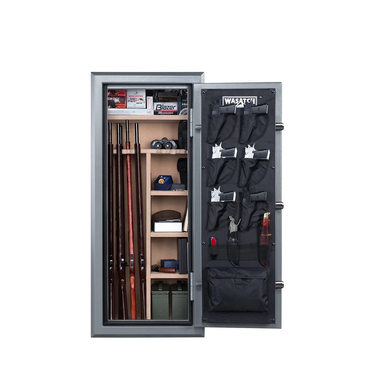 24 Gun Fire and Water Safe with Electronic Lock, Pebble Gray I537