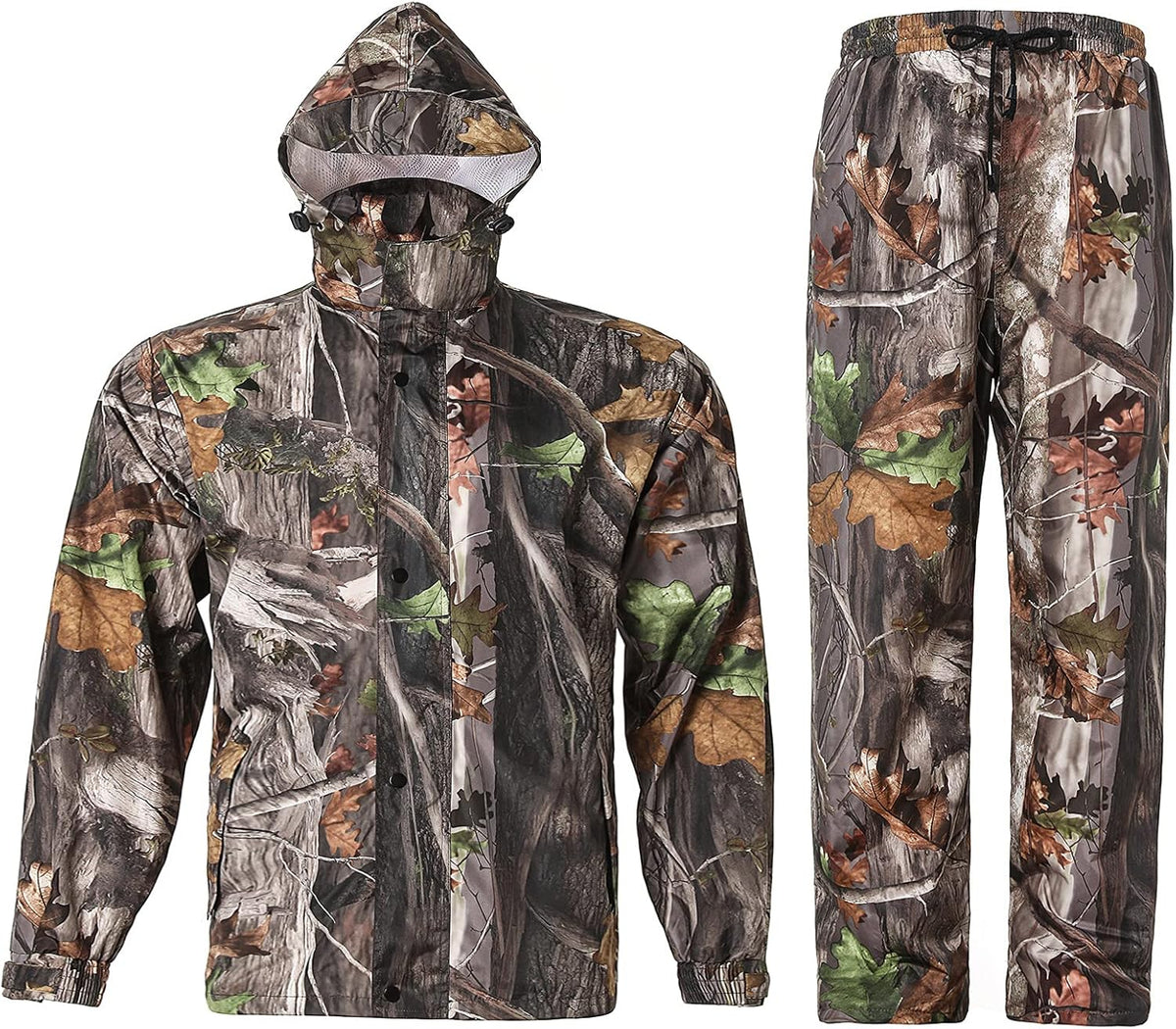 Camouflage Rain Suit Jacket and Pants U366751