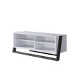 Gray TV Console with 4-Shelves J70184