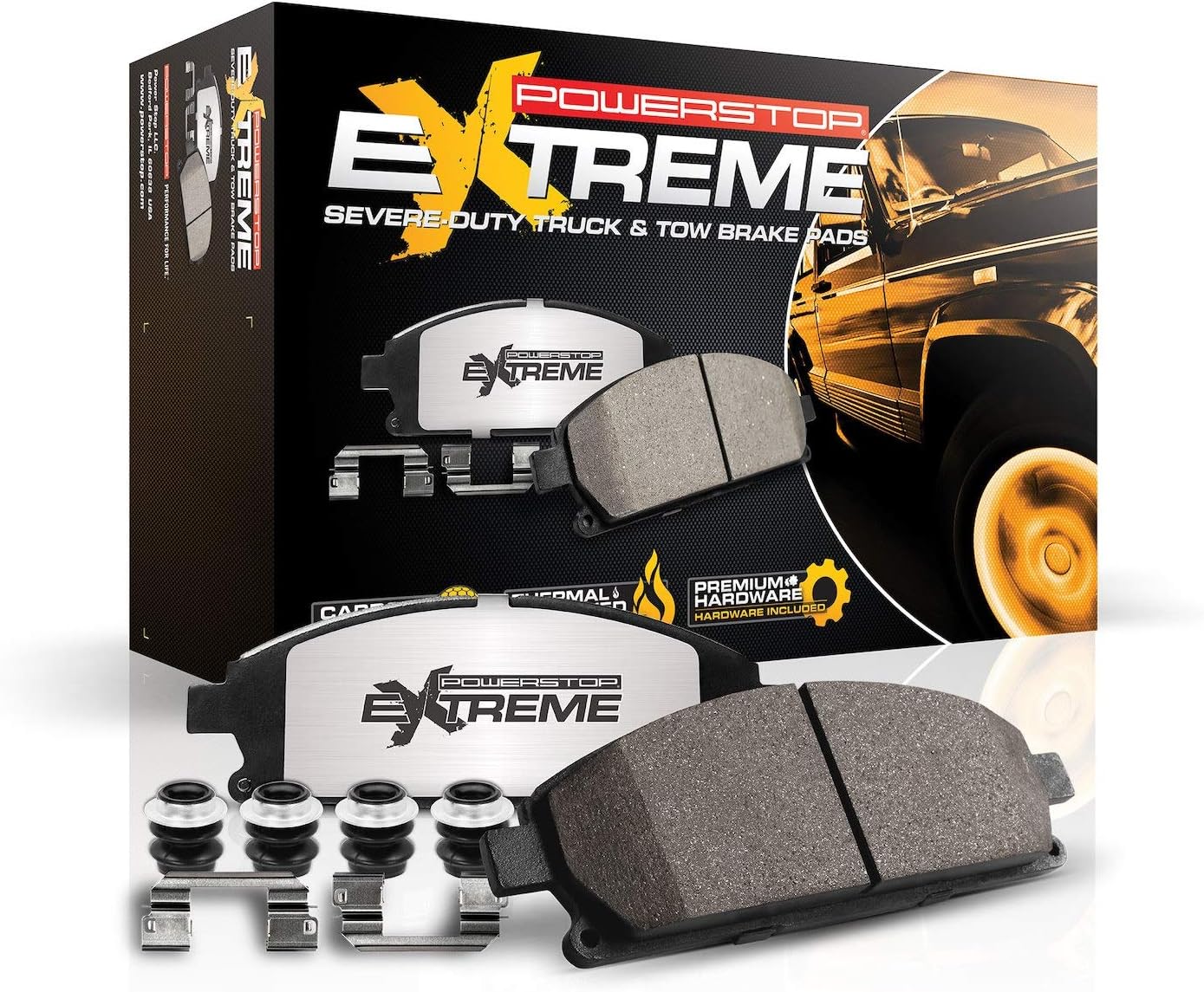 Front Z36 Truck and Tow Brake Pads Pack of 2 F87899