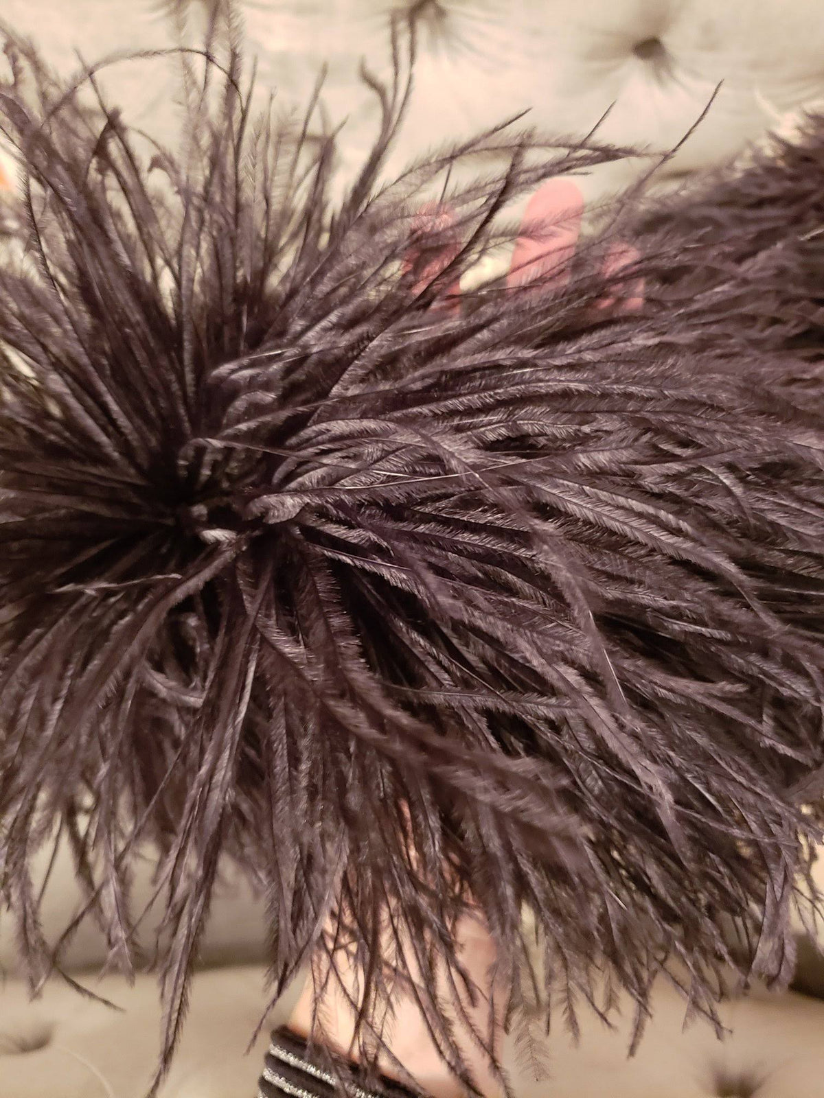 6 Ply Hot Pink Ostrich Feather Boa U5348