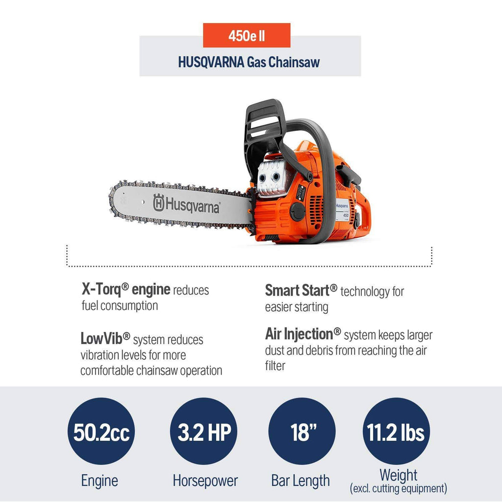 18 inch 50.2cc Chainsaw N402