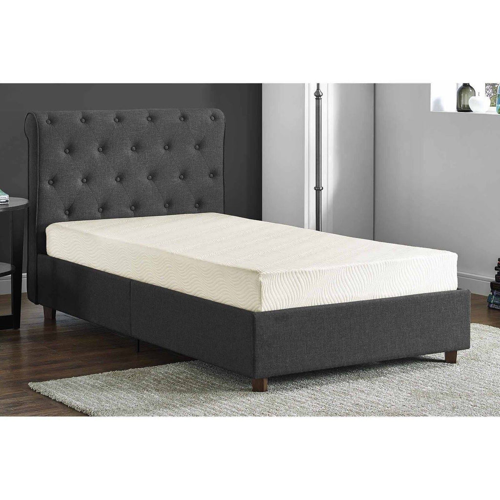 Twin White 6 inch Memory Foam Mattress S2873