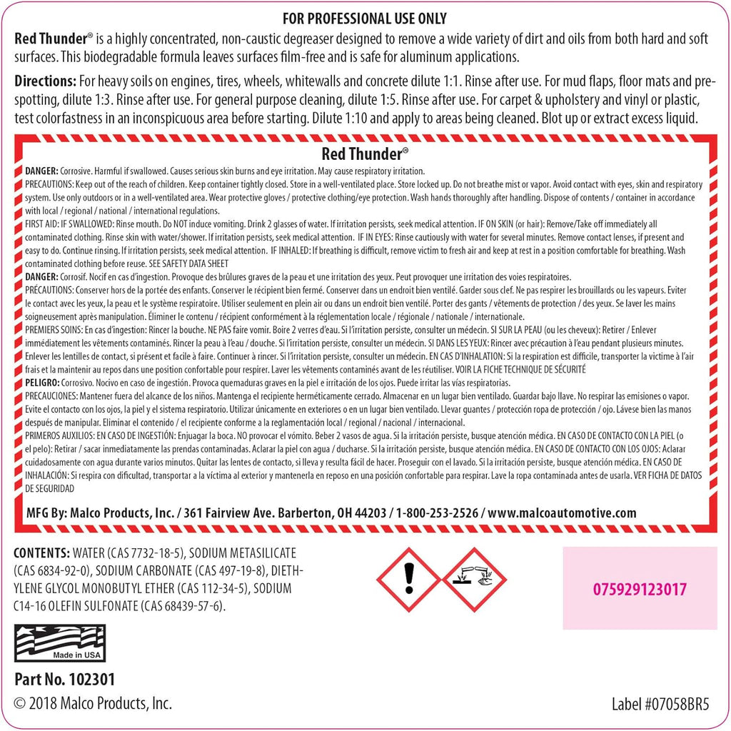 Automotive Cleaner and Degreaser, 1 Gallon O918