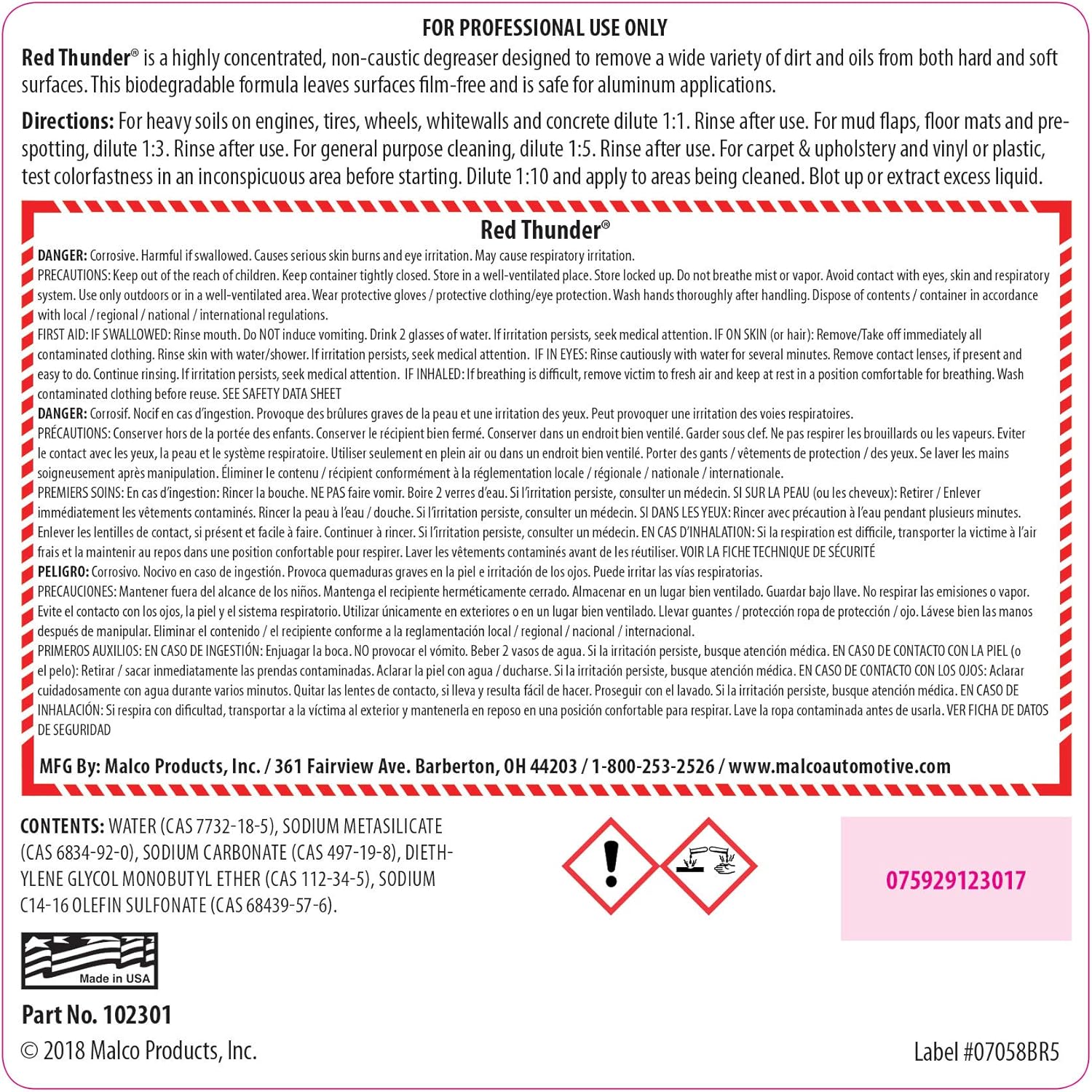 Automotive Cleaner and Degreaser, 1 Gallon O918